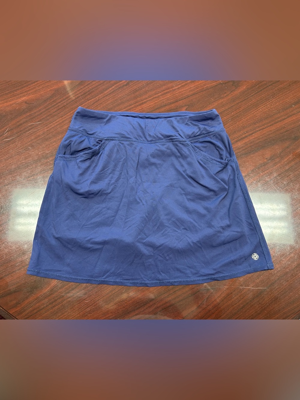 Lilly Pulitzer Royal Blue Athletic Skort with Pockets